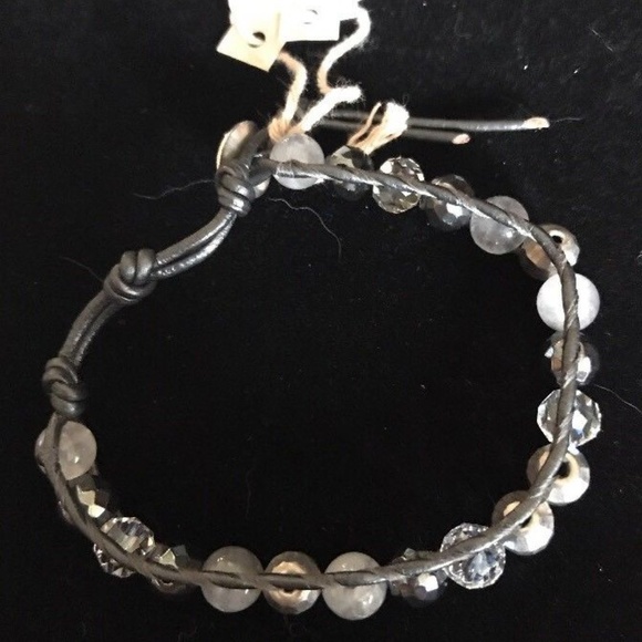 NWT Chan Luu Single Wrap Bracelet on Tamba Leather - Picture 3 of 3